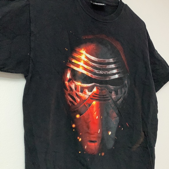 Star Wars Men's Kylo Big Head T-shirt Small Black size: appears to be medium - Picture 4 of 6